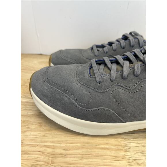 OluKai Koheo Men’s Charcoal Gray Suede Leather Sneakers Comfort Shoes Size 9.5 main image 7